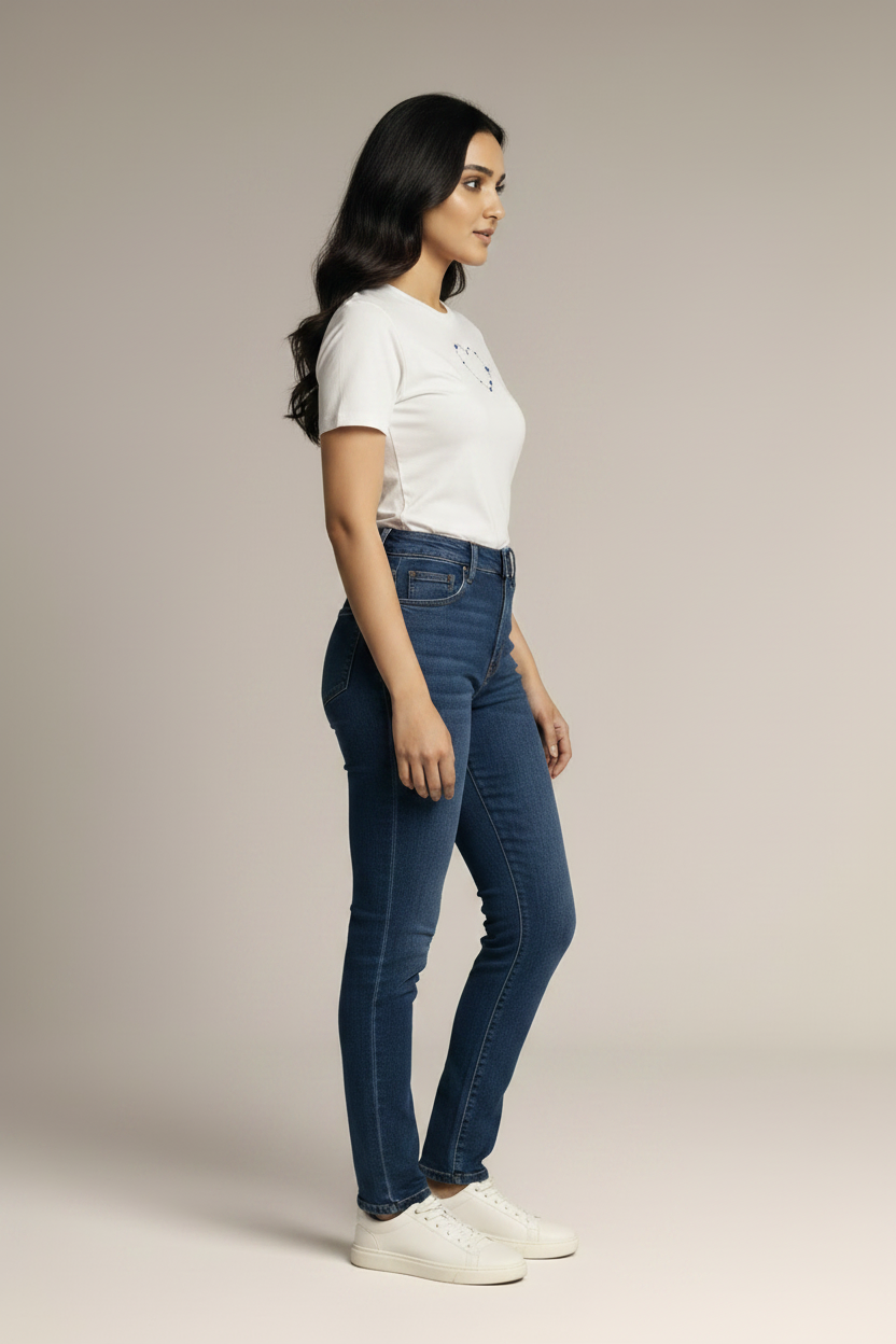 Blue Heart Constellation - Side Profile