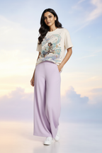 Cloud Dragon - Lavender Palazzo