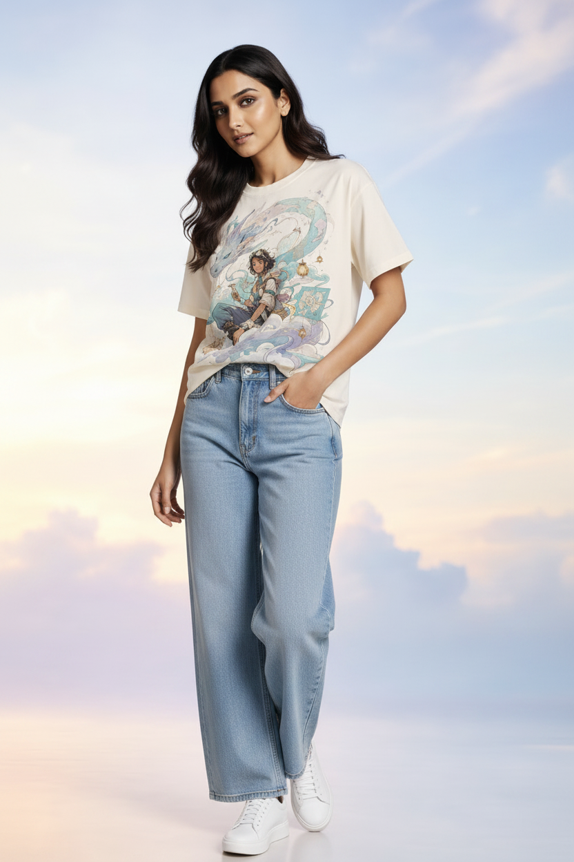 Cloud Dragon - Light Denim