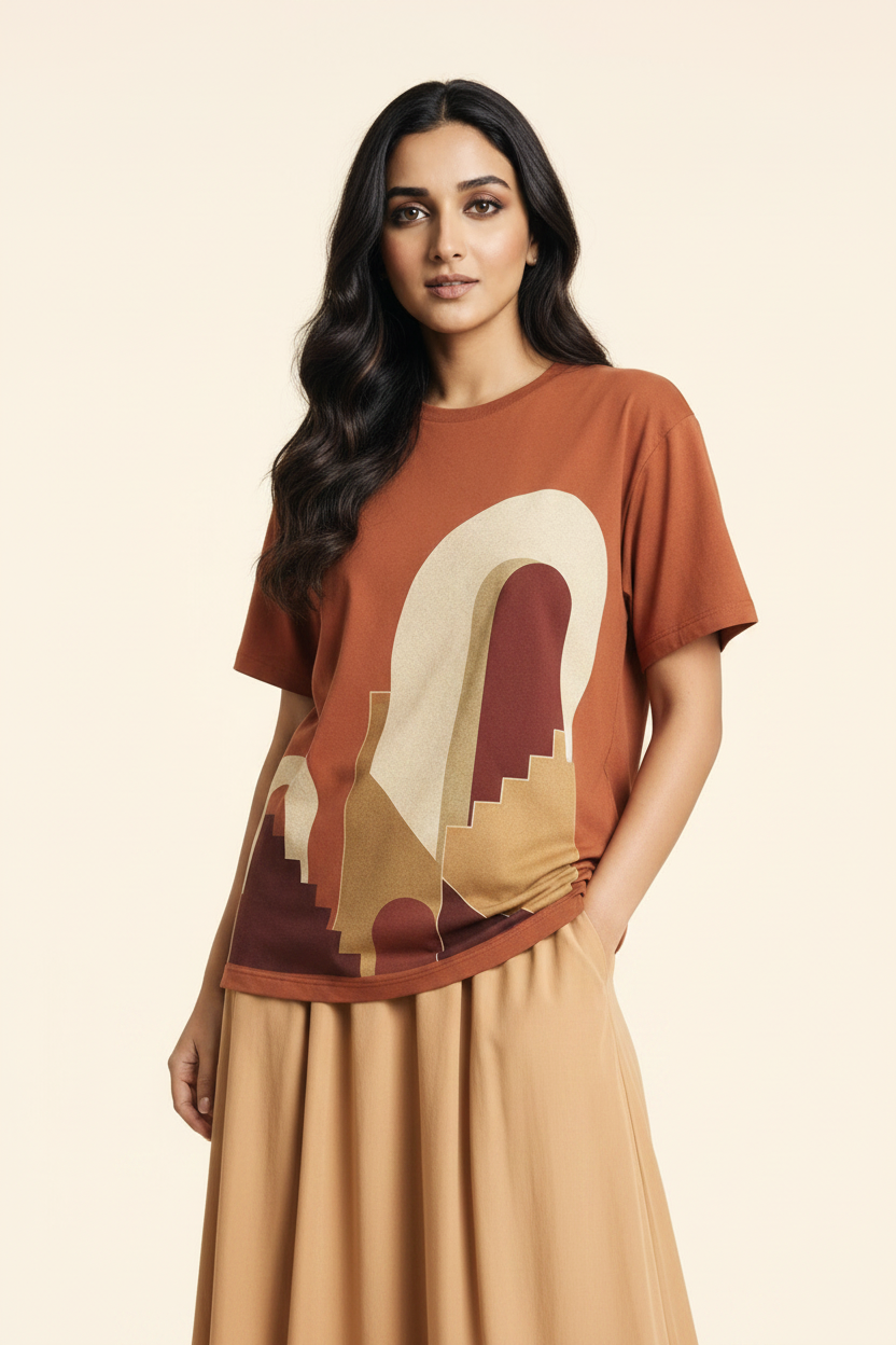 Desert Geometry - Sand Skirt