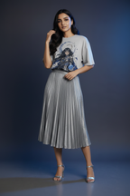 Moon Sentinel - Pleated Skirt